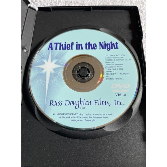 A Thief in the Night (DVD, 2001) Christian Horror Patty Dunning - Picture 3 of 4
